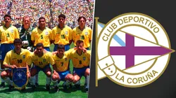 Deportivo La Coruña utilizará una camiseta alusiva al Brasil campeón de la Copa del Mundo de Estados Unidos 1994. Getty Images.