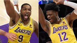 Tristan Thompson y Mo Bamba.