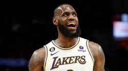 LeBron James con los Lakers en el 2023.