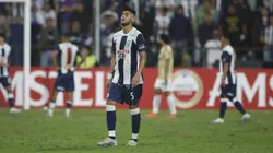 LIMA, PERU - JUNE 6: Carlos Zambrano of Alianza Lima reacts after losing a Copa CONMEBOL Libertadores group G match between Alianza Lima and Athletico Mineiro at Estadio Alejandro Villanueva on June 6, 2023 in Lima, Peru. (Photo by Daniel Apuy/Getty Images)
