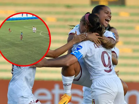 ¡Bombazo al ángulo! Deyna Castellanos rompió el arco