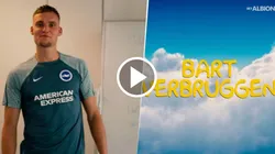 Bart Verbruggen fue presentado en el Brighton.