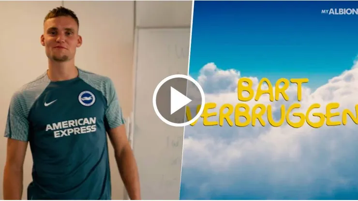 Bart Verbruggen fue presentado en el Brighton.