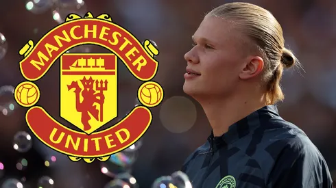 Erling Haaland y Manchester United.
