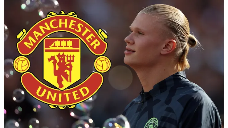 Erling Haaland y Manchester United.