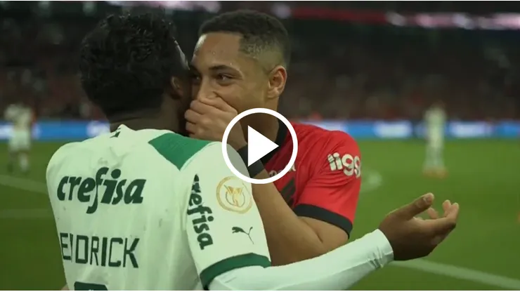Roque y Endrick, el futuro de Barcelona y Real Madrid, se cruzaron en Brasil