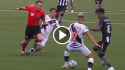 VIDEO | Le hizo una falta al árbitro y lo derribó en el Brasileirão