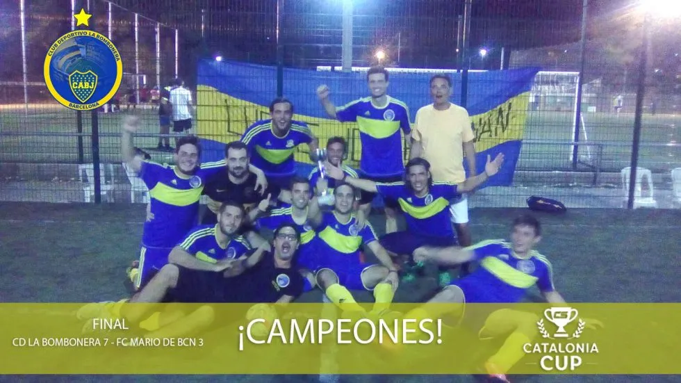 Primer título en 2016. Fueron campeones de la Copa Cataluña, en la que participaron más de 120 equipos. Por cierto, en la zona de grupos derrotaron a un equipo filial de River por 5 a 3.