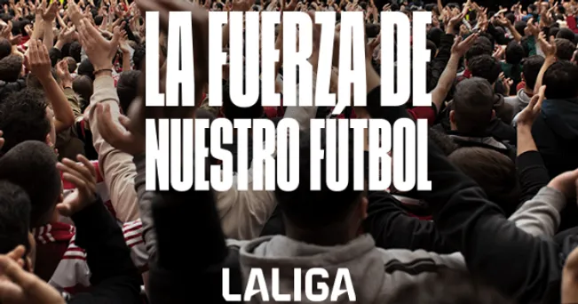El nuevo lema de LaLiga.