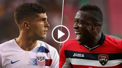Estados Unidos y Trinidad y Tobago se miden por la Copa Oro.