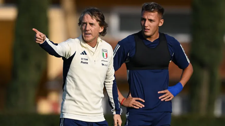Roberto Mancini apostaría a más casos como el de Mateo Retegui. Getty Images