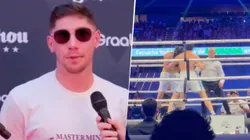 El charrúa vivió en primera fila el triunfo de Coscu