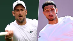 Novak Djokovic estrena Wimbledon 2023 enfrentando a Pedro Cachín.