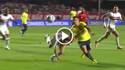 En Liga de Quito pidieron penal por esta jugada de Alvarado