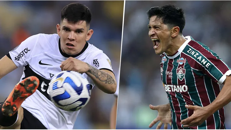 Olimpia vs Fluminense por la Copa Libertadores.