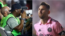 Lionel Messi (der.) en Inter Miami vs. Nashville SC.