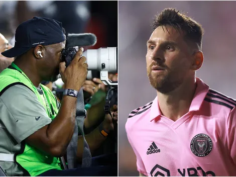 De ser leyenda del deporte en USA a trabajar como fotógrafo por Messi
