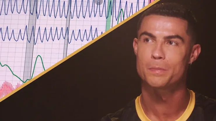 Cristiano Ronaldo se sometió a un detector de mentiras tuvo que admitir algo inesperado