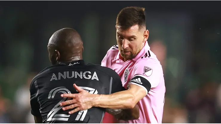 Lionel Messi en Inter Miami vs. Nashville SC.