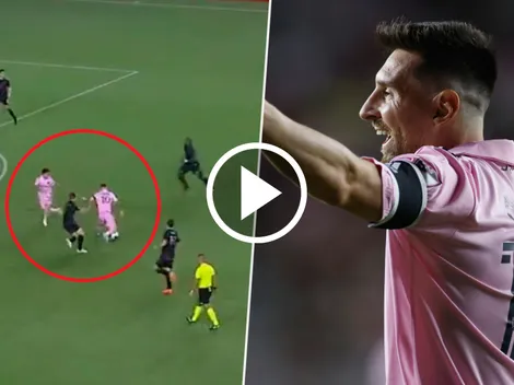 Messi volvió loco al capitán de Nashville, que no encontraba la pelota