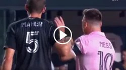El enojo de Messi en Inter Miami vs. Nashville SC.