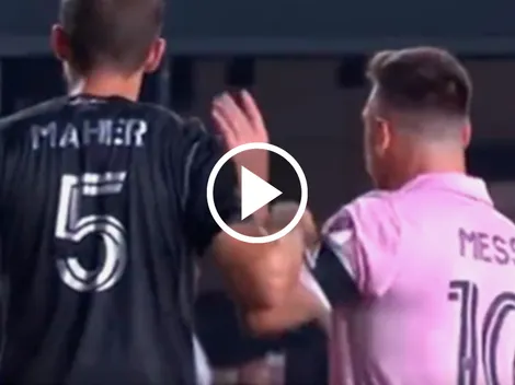 El video de Messi que nunca pensaste ver: Insulto y golpe a un rival