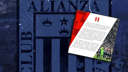 Federación Peruana de Fútbol le dedica enorme carta a Alianza Lima