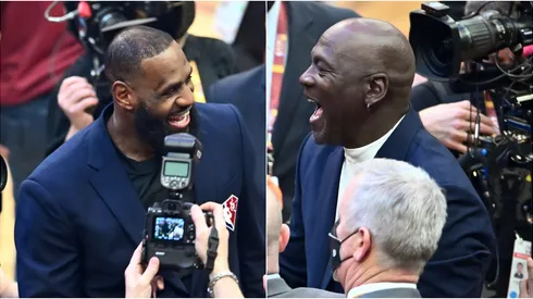 LeBron James vs. Michael Jordan.