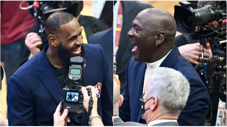 LeBron James vs. Michael Jordan.