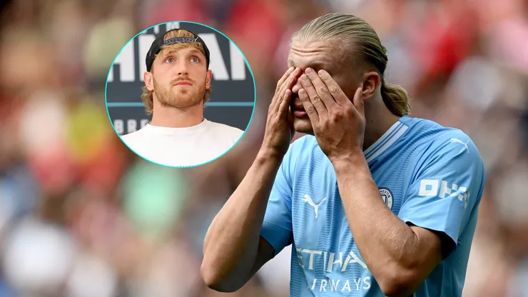 Haaland reveló a Logan Paul un bizarro hábito nocturno
