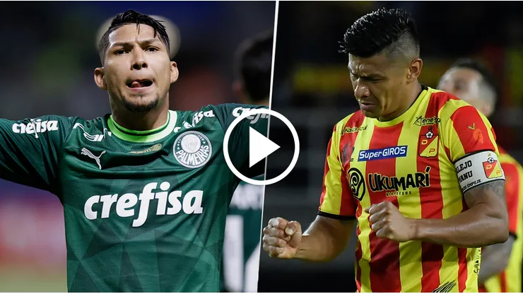 Palmeiras vs. Pereira por la Copa Libertadores.