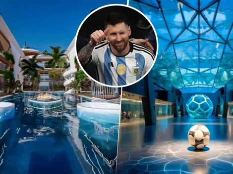 Así es el proyecto ''La Mansión Messi''