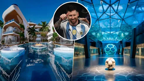 El reconocido arquitecto cubano Jorge Luis Veliz Quintana presentó un proyecto de mansión para Lionel Messi en Miami con lujos inimaginables. @Veliz_arquitecto