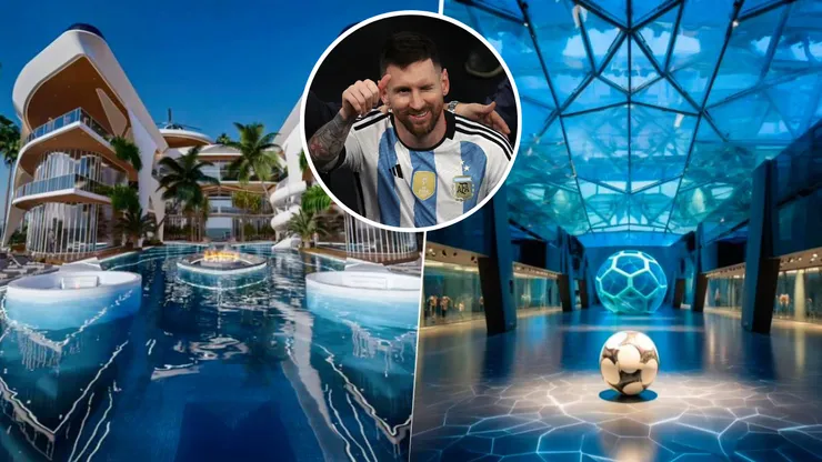 El reconocido arquitecto cubano Jorge Luis Veliz Quintana presentó un proyecto de mansión para Lionel Messi en Miami con lujos inimaginables. @Veliz_arquitecto