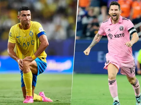 CR7 imitó a Messi y le salió mal