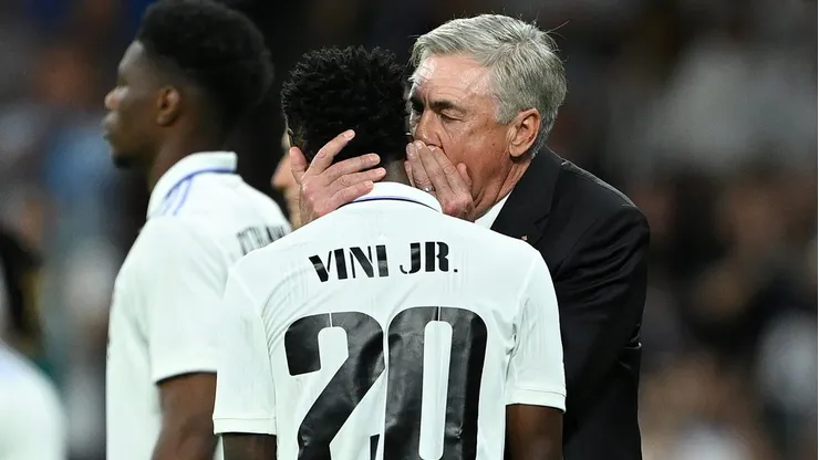 Rodrygo será quien ocupe el lugar de Vinícius Júnior en el campo de juego durante su lesión. Getty Images.