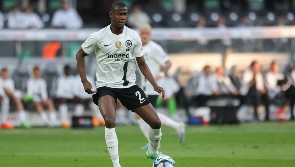 Ndicka fue figura de Eintracht Frankfurt (Getty Images).