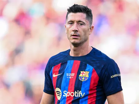 Lewandowski, crítico con el juego de Barcelona: "No recibí muchos balones"