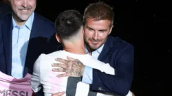 Lionel Messi y David Beckham en el día de la presentación del '10' argentino.