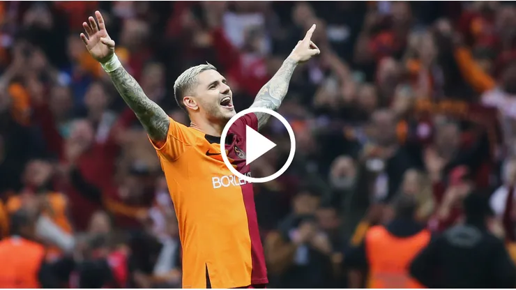 Icardi vuelve a anotar para Galatasaray y lo acerca a la Champions League