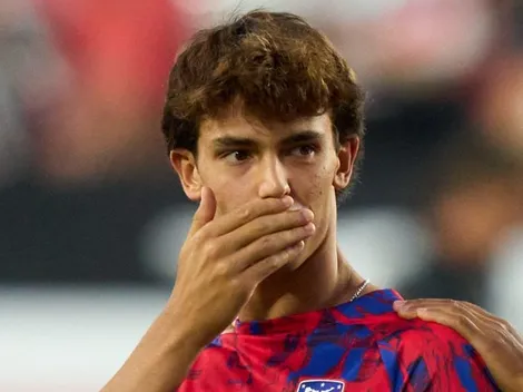 La polémica imagen de Joao Félix en el Atlético de Madrid vs. Rayo Vallecano