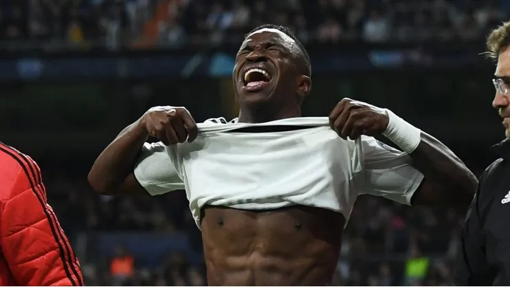Vinícius Júnior se perdería, por lo menos, seis partidos del Real Madrid. Getty Images.