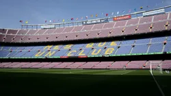 El Camp Nou se sigue transformando de frente a la reforma. Getty Images.