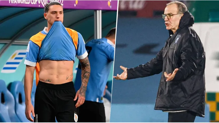 Darwin Núñez reveló las recomendaciones que le hizo Marcelo Bielsa para su juego ofensivo. Getty Images.