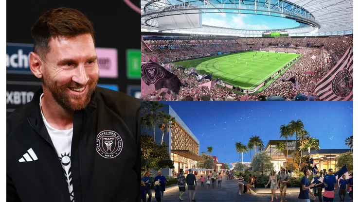 Lionel Messi y Freedom Park.