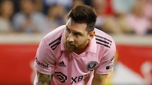 Lionel Messi en Inter Miami vs. New York Red Bulls.