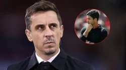 Neville criticó la táctica de Arteta: "Que ponga fin a este experimento"