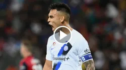 Gol de Lautaro Matinez en Inter de Milan.