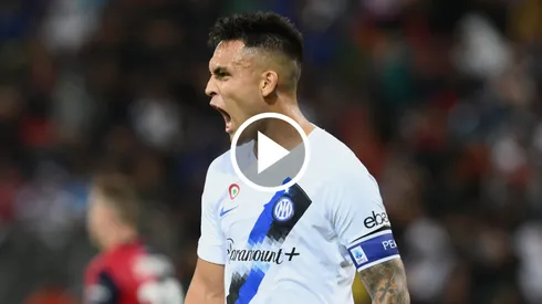 Gol de Lautaro Matinez en Inter de Milan.