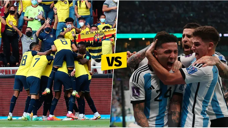 El jugador de Ecuador más caro vs El jugador más caro de Argentina